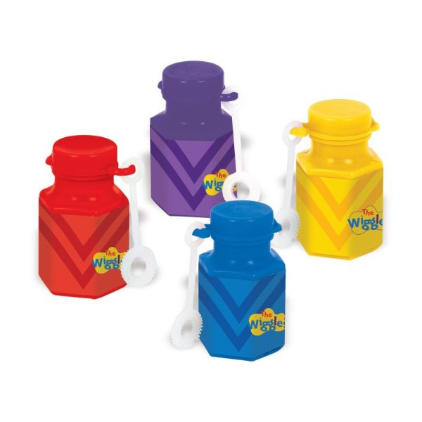 8 Pack The Wiggles Party Mini Bubble Favors - 18ml