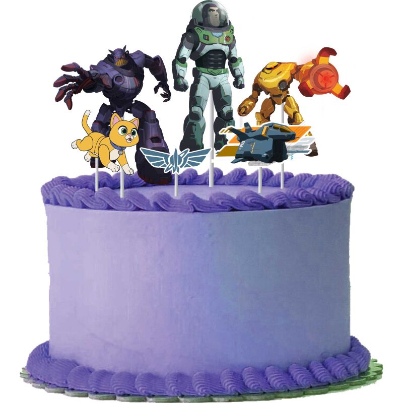 6 Pack Buzz Lightyear Cake Topper Kit