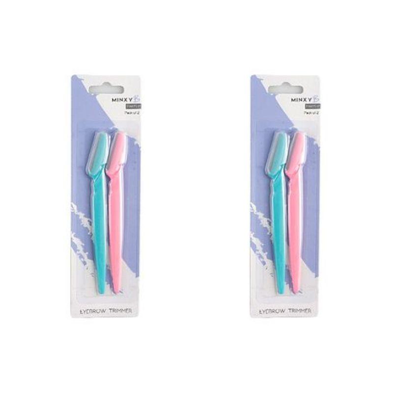 2 Pack Eyebrow Trimmers - 14.5cm
