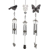 Load image into Gallery viewer, Silver Butterfly Owl Bird Wind Chime Assorted
