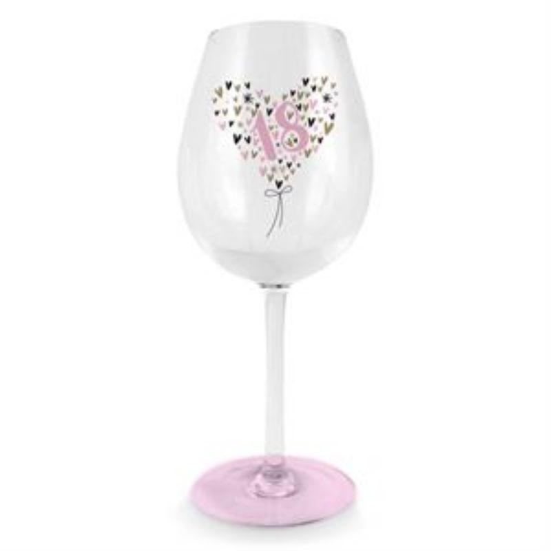 18 Heart Wine Glass - 430ml