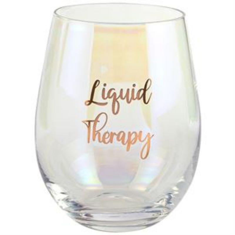 Liquid Therapy Stemless Wine Glass - 600ml