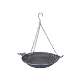 Load image into Gallery viewer, Black Metal Hanging Bird Feeder - 29cm
