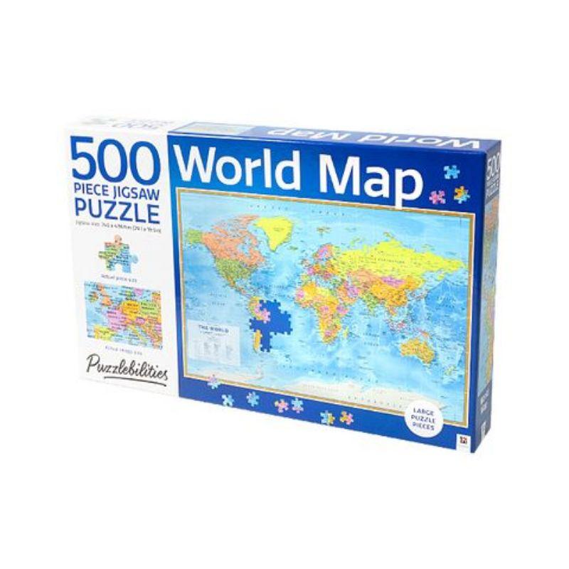 500PCS PUZZLEBILITIES - WORLD [6/0]