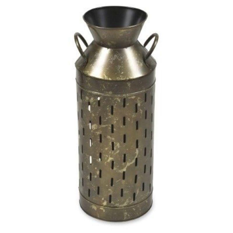 Antique Brass Decor Vase - 63cm