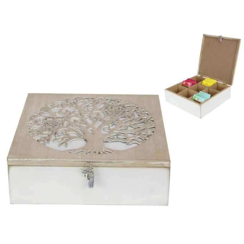 Tree of Life Owl Box - 24cm x 24cm
