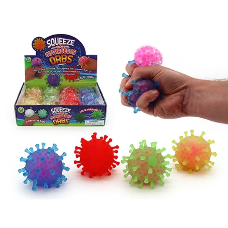 Squishy Water Orbs Tentacle Ball Toy
