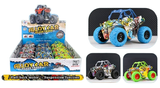 Load image into Gallery viewer, Die Cast Pullback Big Coloured Wheel Off Roader Car Toy
