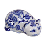 Load image into Gallery viewer, Blue Willow Cat Decor - 20cm
