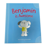 Load image into Gallery viewer, Benjamin Is Awesome Personalised Book
