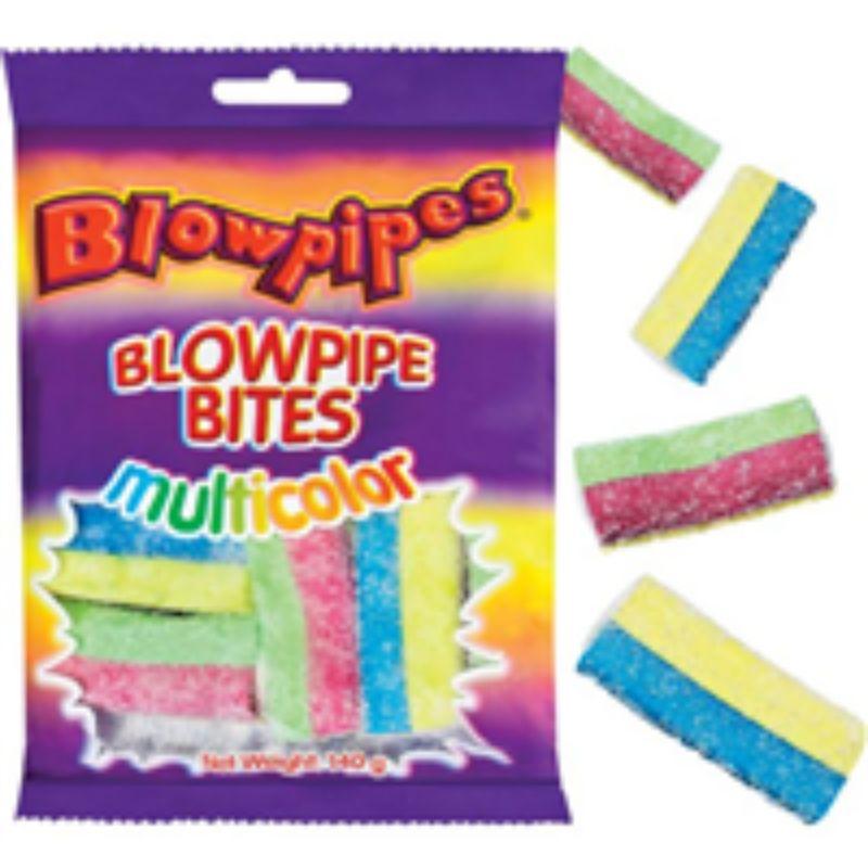Blowpipe Bites Sour Multicolour - 140g
