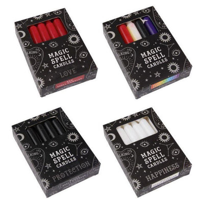 12 Pack Magic Spell Candles - 10cm - The Base Warehouse