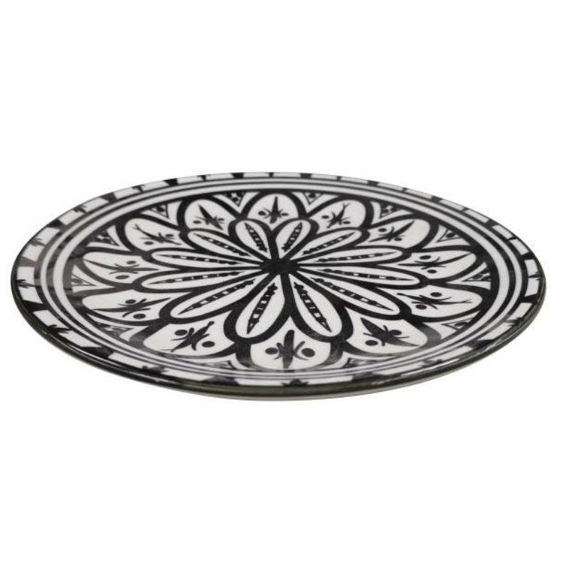 Ebony Side Plate - 22cm