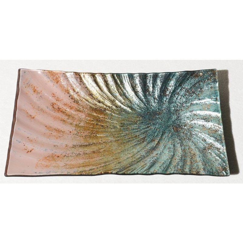 Tropicana Glass Plate - 28cm x 16cm