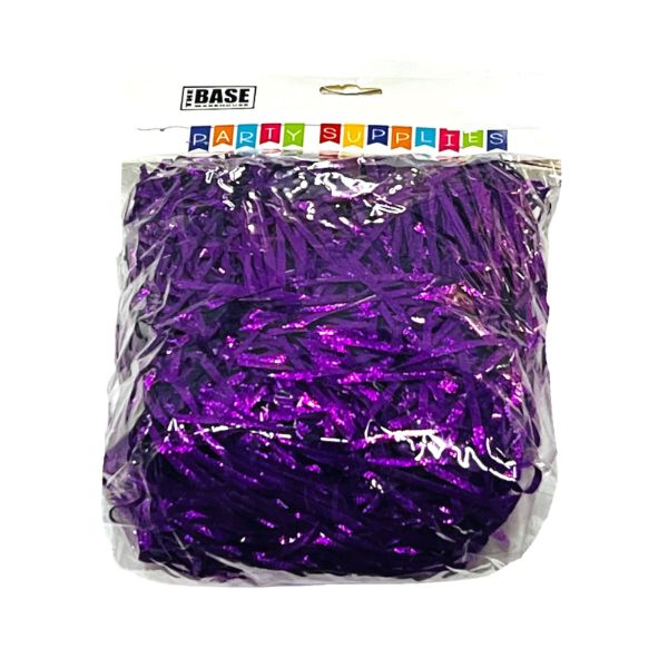 Metallic Dark Purple Shredded Paper - 50g