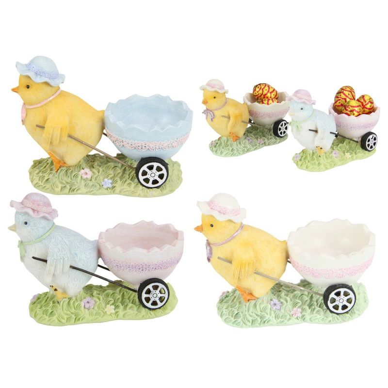 Chicken Pulling Egg Cup - 12cm