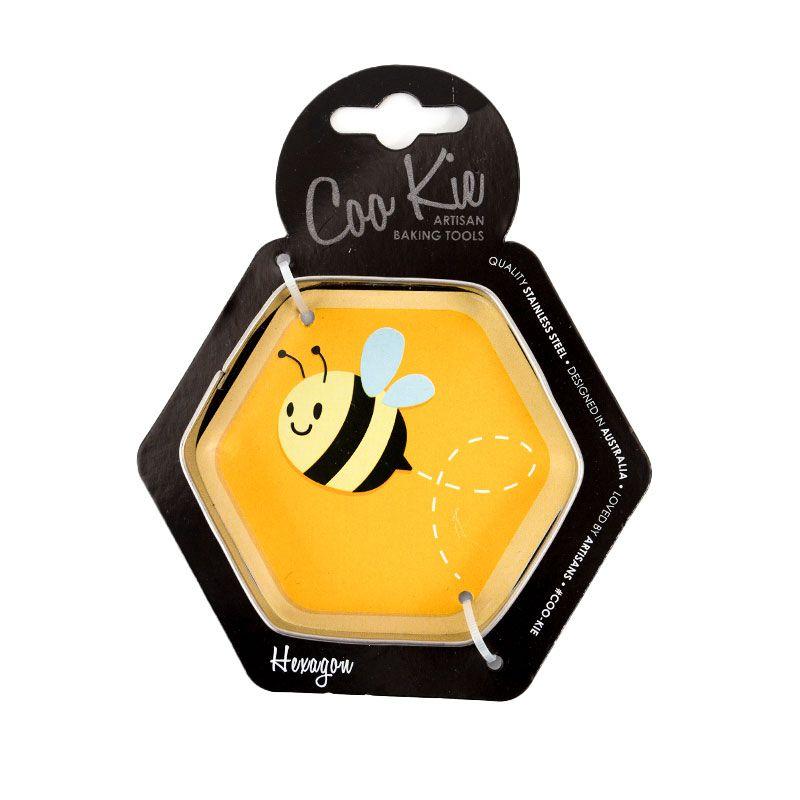 Coo Kie Hexagon Cookie Cutter - 85mm x 15mm