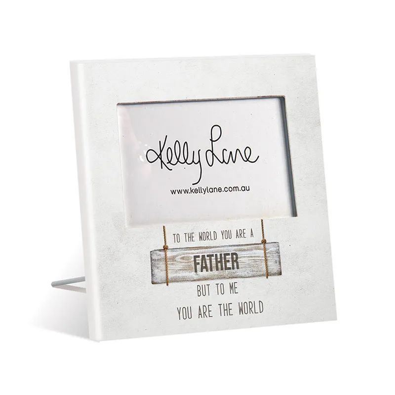 Fathers Day Simplicity Photo Frame - 20cm x 20cm