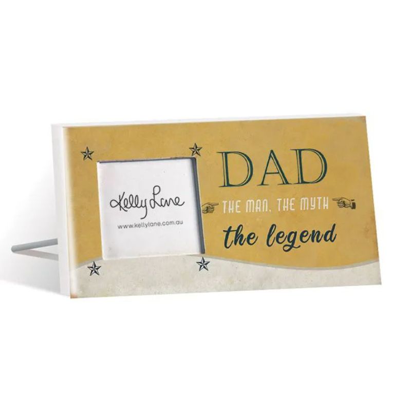 Fathers Day Vintage Legend Photo Frame - 10cm x 20cm