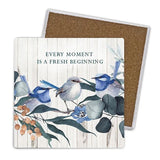 Load image into Gallery viewer, 4 Pack Wren Ceramic Coaster Gift Box - 10cm x 10cm
