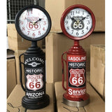 Load image into Gallery viewer, Iron Petrol Table Clock - 37cm
