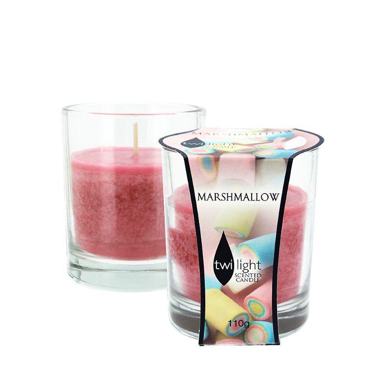 Twilight Marshmallow Candle Jar - 6.8cm x 8.4cm
