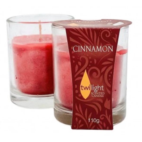Twilight Cinnamon Candle Jar - 7cm x 8.4cm