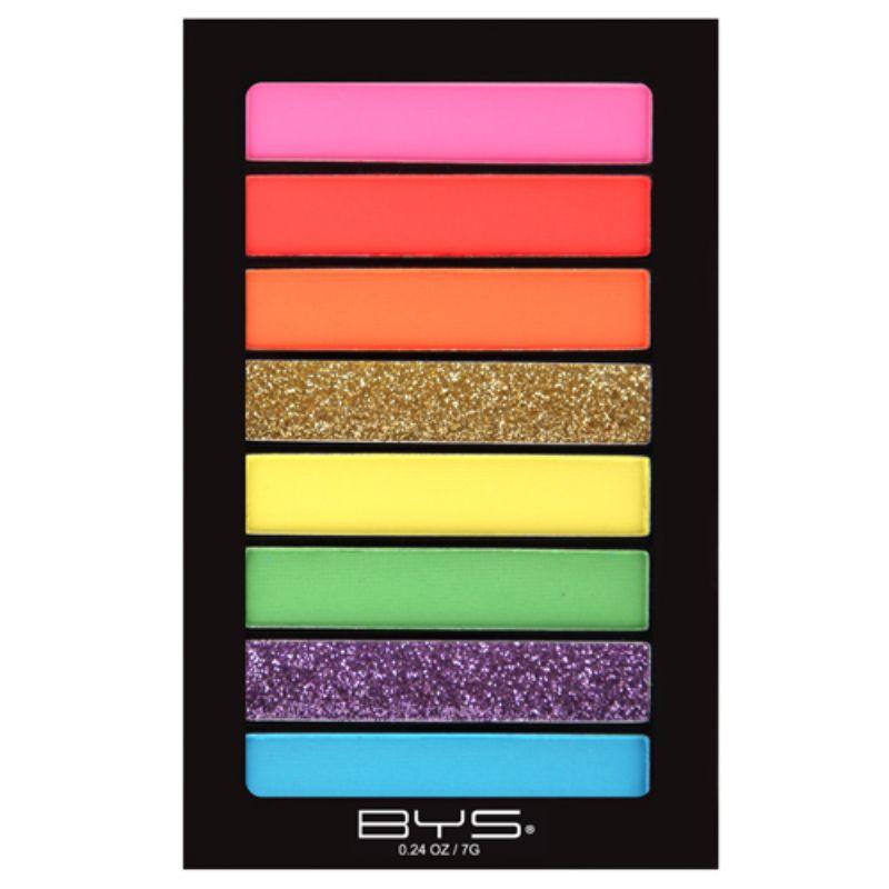BYS 8 Lets Party Horizontal Eyeshadow Palette