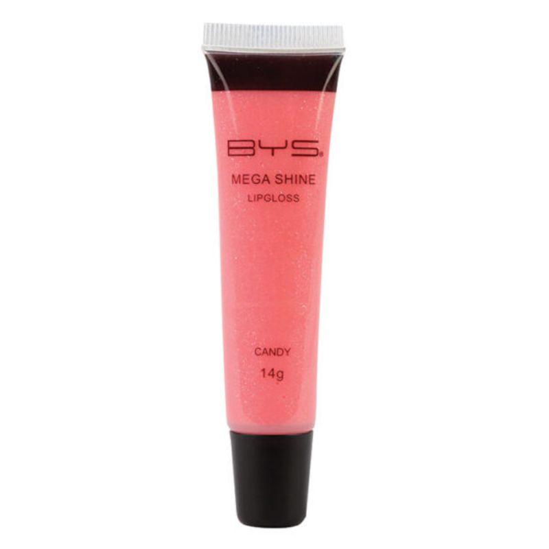 BYS Light Pink Mega Shine Lipgloss with Candy Flavoured Scents