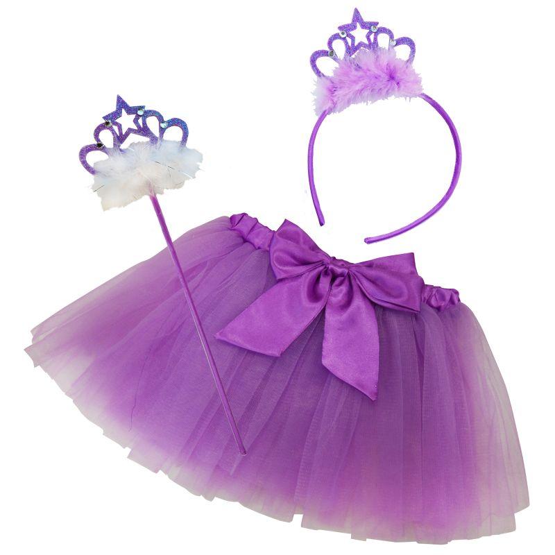 Kids Purple Fairy Dress Up Set