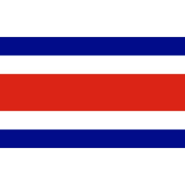 Costa Rica Flag - 90cm x 150cm