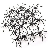 Load image into Gallery viewer, 50 Pack Creepy Black Spiders

