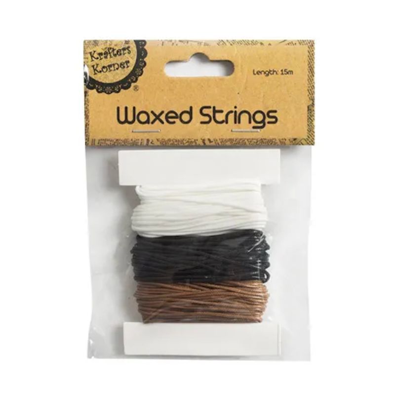 Waxed Strings - 15m