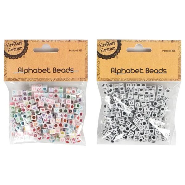 325 Pack Alphabet Beads