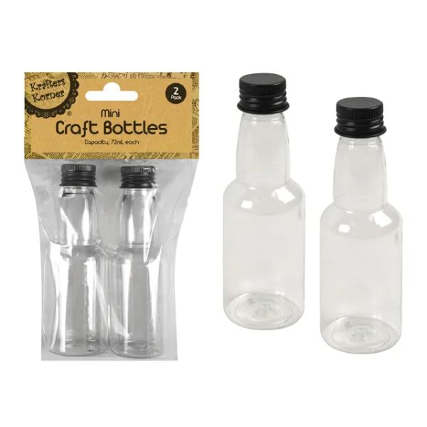 2 Pack Mini Craft Bottle - 72ml