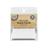 Load image into Gallery viewer, 30 Pack Place Cards With Foil - 10cm x 10cm
