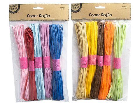 5 Pack Paper Raffia - 12m