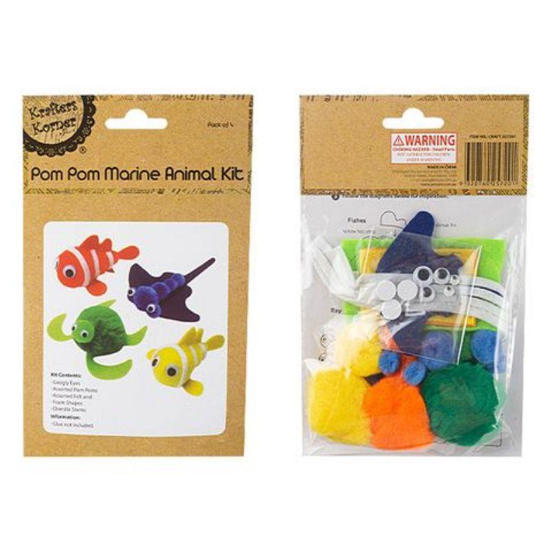 Pom Pom Marine Animal Kit