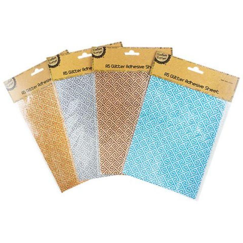 Glitter PVC Adhesive Sheet - A5