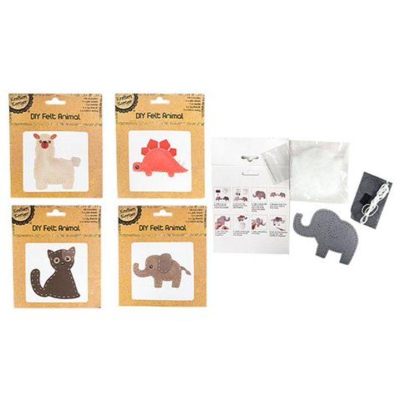 DIY Felt Animal - 12cm to 15cm