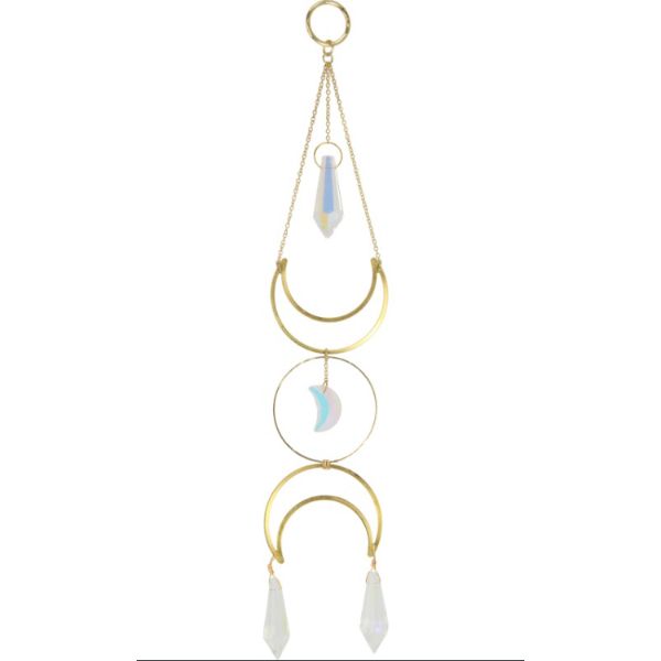 Triple Moon Design Moon Stone Suncatcher - 27cm