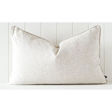 Load image into Gallery viewer, Natural Linen Feather Insert Indoor Cushion - 60cm x40cm

