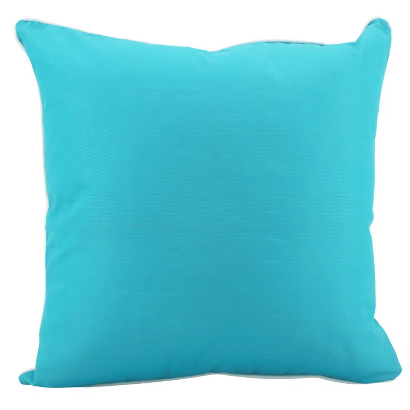 Aqua Plain Outdoor Cushion - 50cm x 50cm