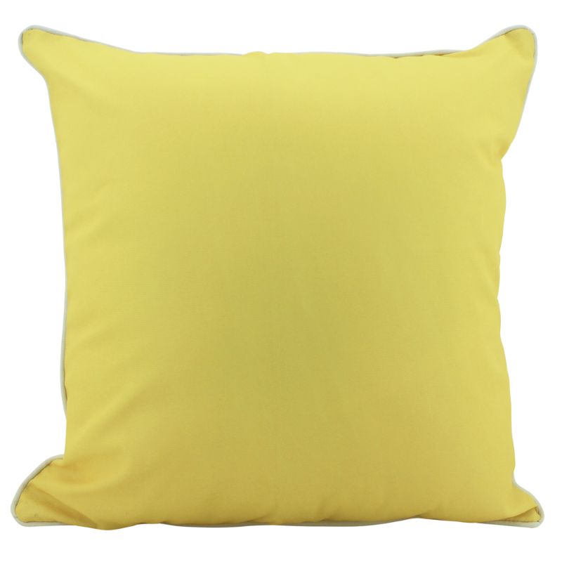 Lemon Plain Outdoor Cushion - 50cm x 50cm