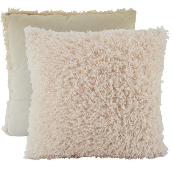 White Floofy Cushion - 50cm x 50cm