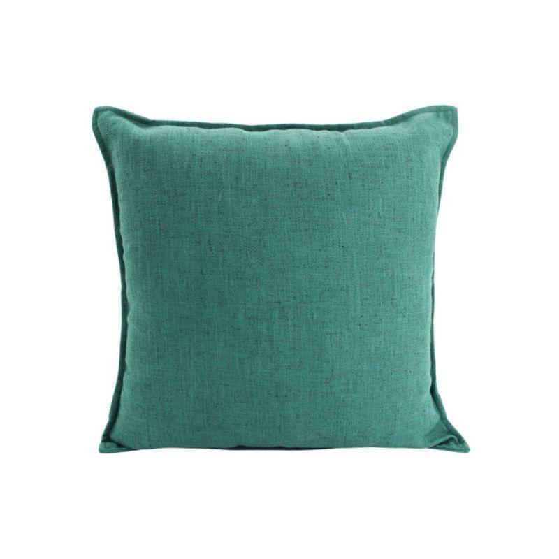 Green Linen Cushion - 45cm x 45cm