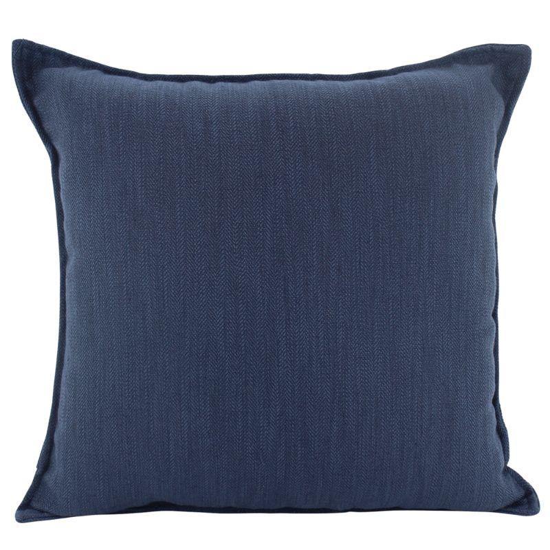 Navy Linen Cushion - 45cm x 45cm - The Base Warehouse