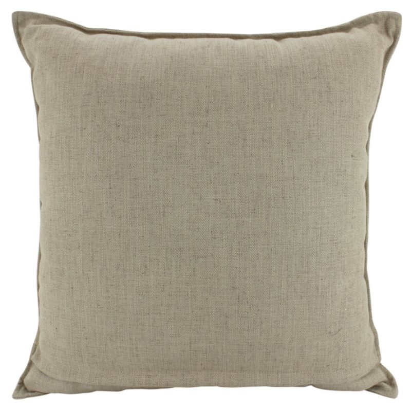 Latte Linen Cushion - 55cm x 55cm