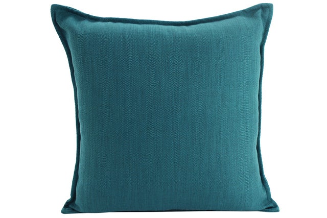 Linen Teal Cushion - 55cm x 55cm