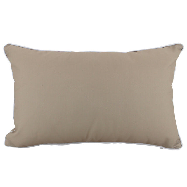Latte Basic Lumbar Cushion - 30cm x 50cm